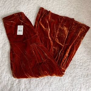 Free people wide leg pants